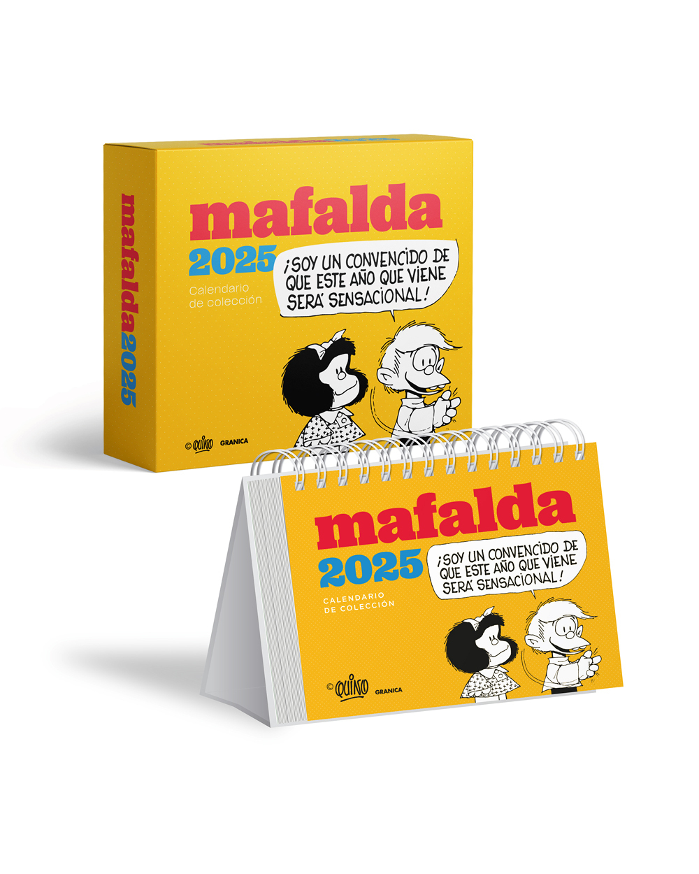 Calendario 2025 Mafalda calendario de colección