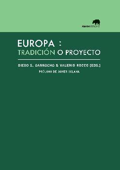 Europa: tradición o proyecto