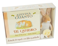 Adivina cuánto te quiero con peluche