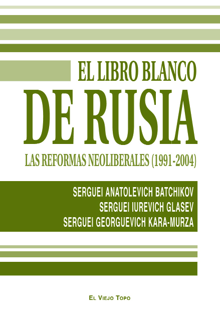 El libro Blanco de Rusia