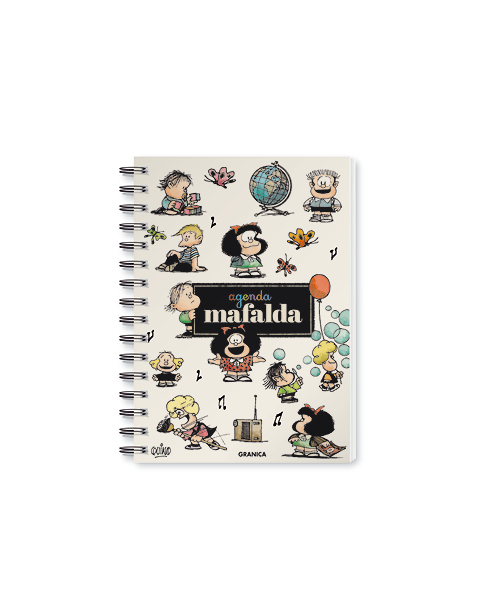 Agenda perpetua Mafalda anillada personajes (nueva edición)